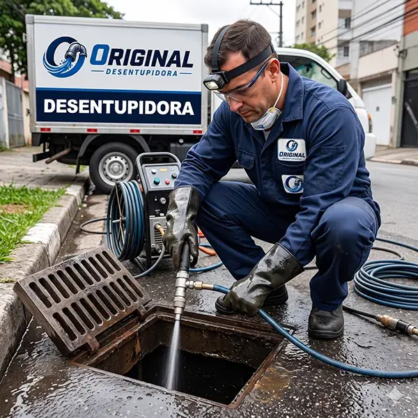 Desentupidora de Redes Pluviais